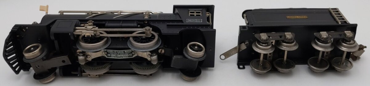 Lionel 262E Vintage O Prewar 2-4-2 Steam Locomotive & Tender