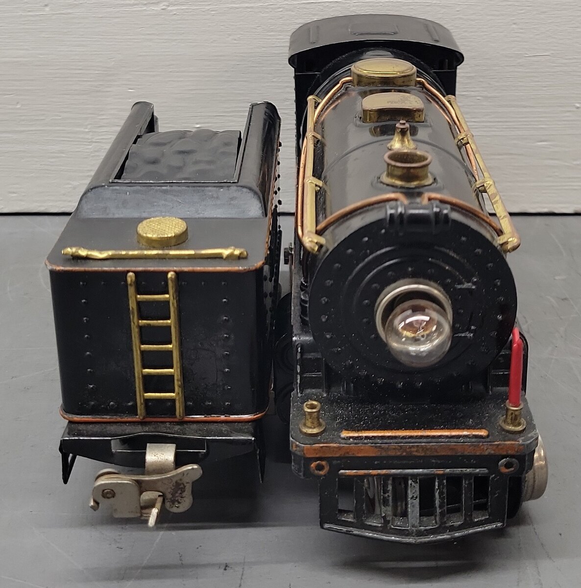 Lionel 257 Vintage O Prewar 2-4-0 Steam Locomotive & Tender #257T VG