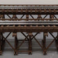 Wooden Trestle Bridge W/ Track [2] VG