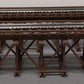 Wooden Trestle Bridge W/ Track [2] VG