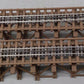 Wooden Trestle Bridge W/ Track [2] VG