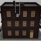 MTH 30-90439 O Fat Heads Bar 3-Story City Building w/Fire Escape EX