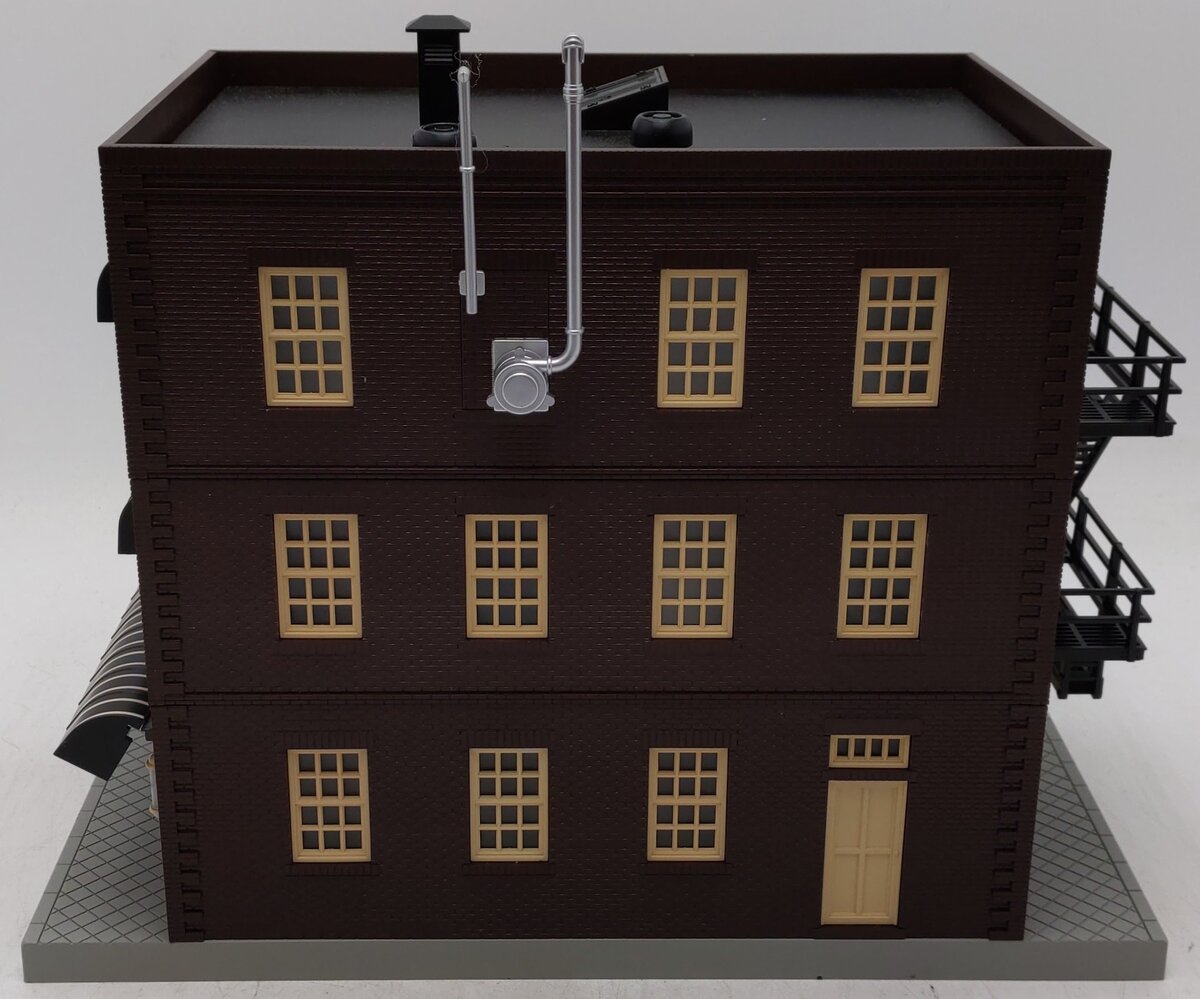 MTH 30-90439 O Fat Heads Bar 3-Story City Building w/Fire Escape EX