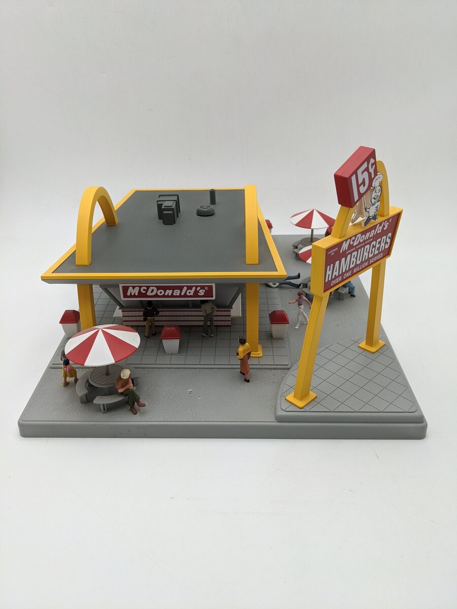 MTH 30-9034 O McDonald's Original Restaurant Building EX
