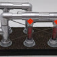 The Bubble Station O Gauge "Pipelines" Explosive Pipe Layout Structure VG