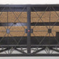 O Gauge Black Metal Trestle Bridge w/Lights VG