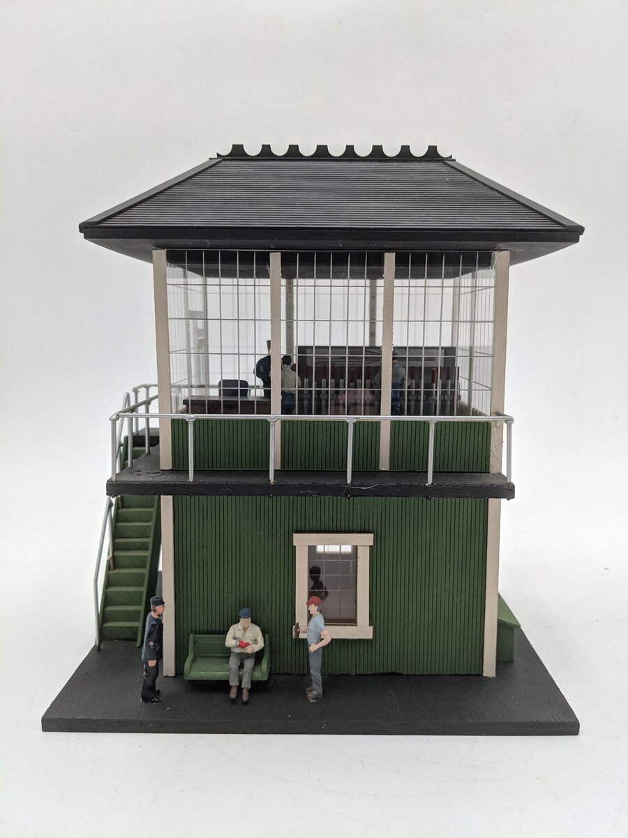 O Scale Custom Built Power Station