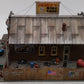 Woodland Scenics BR5045 HO Built-&-Ready Deuce's Bike Shop Assembled Building EX