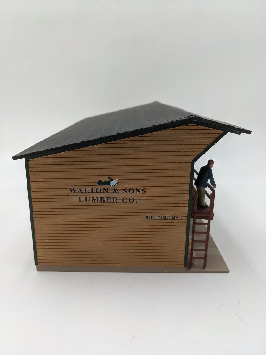 O Scale Wilsons & Sons Lumber Yard-Custom