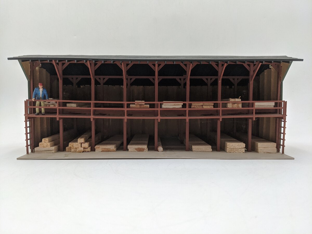O Scale Wilsons & Sons Lumber Yard-Custom