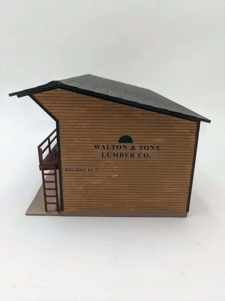 O Scale Wilsons & Sons Lumber Yard-Custom