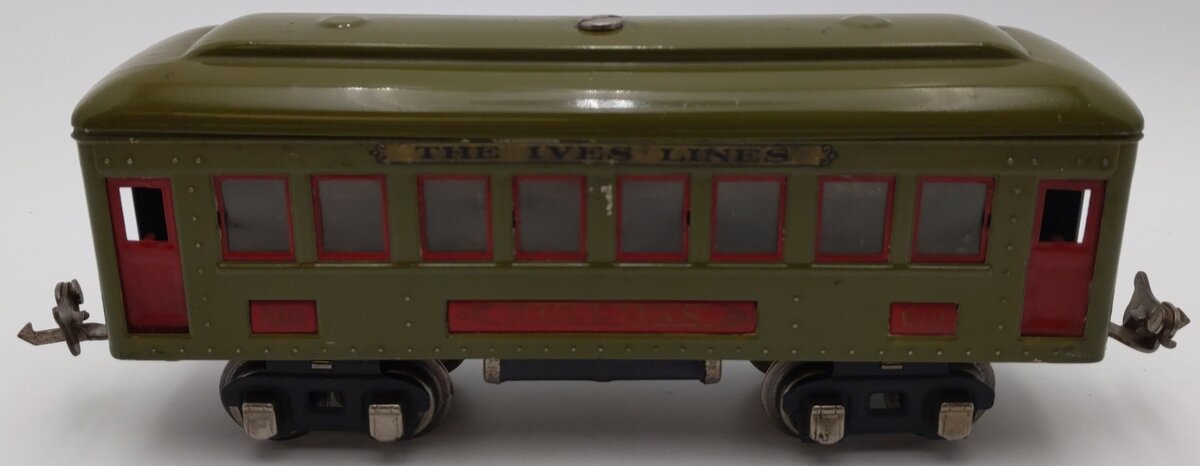 Lionel 610 Vintage O Gauge Prewar Tinplate The Ives Lines Pullman Passenger Car VG