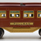 Lionel 613 Vintage O Terracotta Pullman Car