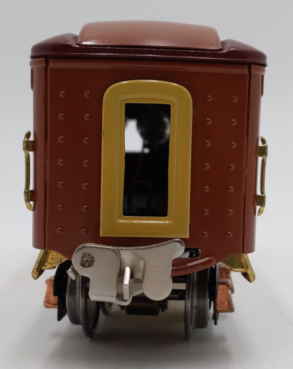 Lionel 614 Vintage O Gauge Custom Terracotta Observation Car