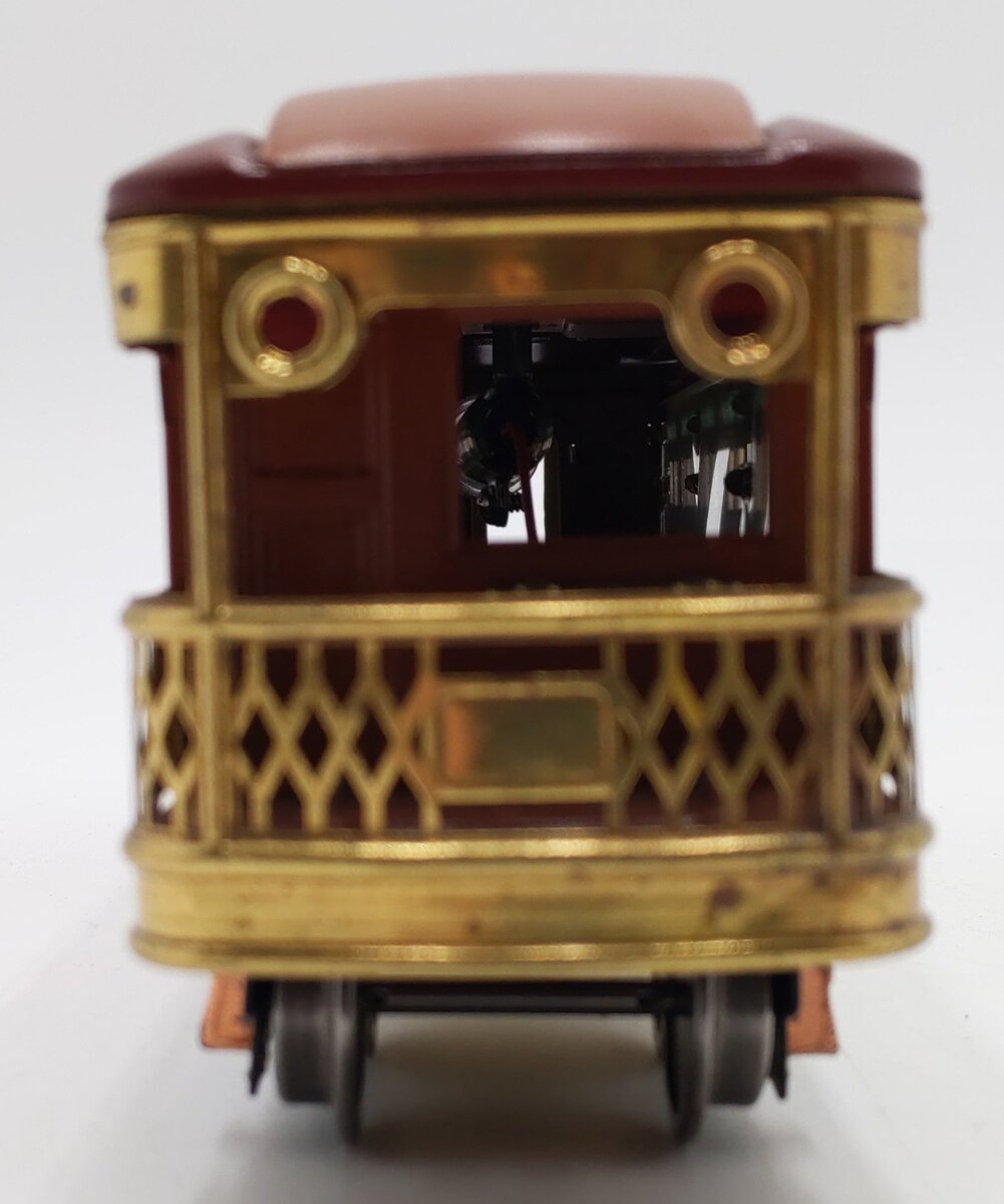 Lionel 614 Vintage O Gauge Custom Terracotta Observation Car
