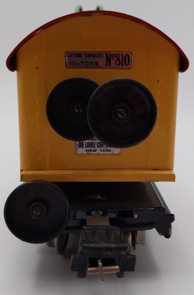 Lionel 810 Vintage O Gauge Prewar Operating Tinplate Crane