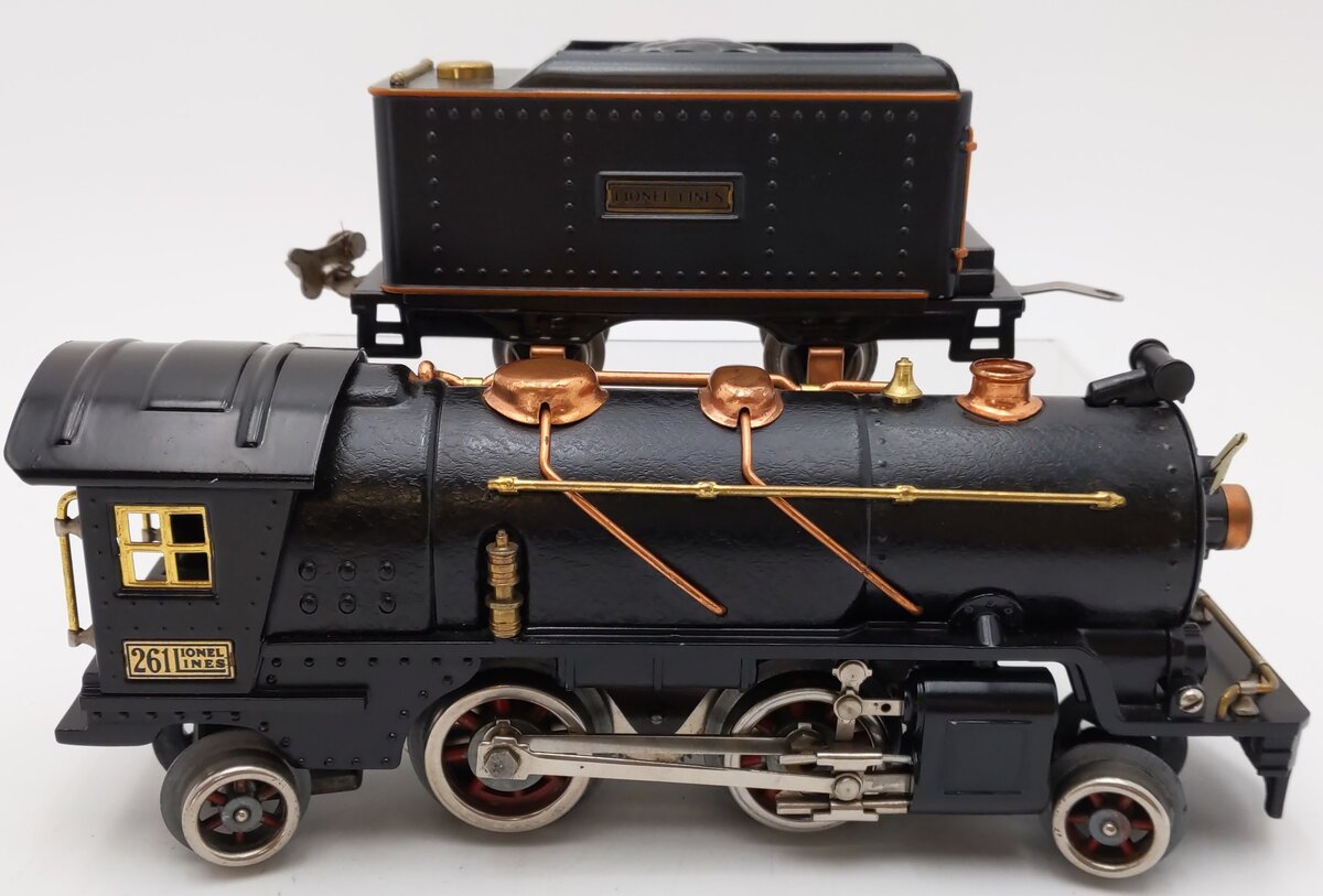 Lionel 261 Vintage O Gauge Prewar Steam Locomotive & Tender