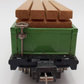 Lionel 812 Vintage O Prewar Green Tinplate Gondola
