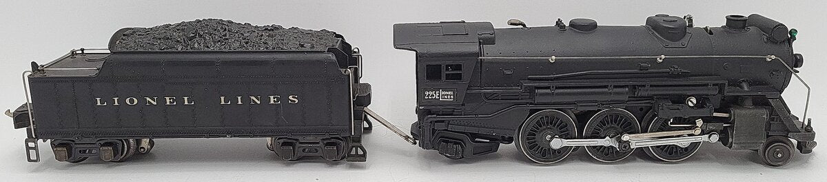 Lionel 225E Vintage O 2-6-2 Diecast Steam Locomotive w/ 2235W Tender -Repainted