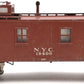 Lionel 2957 Vintage O Prewar New York Central Die-Cast Metal Illuminated Caboose