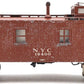 Lionel 2957 Vintage O Prewar New York Central Die-Cast Metal Illuminated Caboose