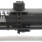 Lionel 2955 Vintage O Gauge Prewar Shell Die-Cast Single Dome Tank Car #8124