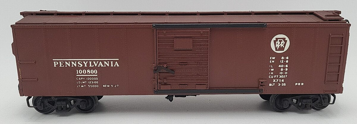 Lionel 714K O Scale Prewar Pennsylvania Boxcar Kit - Assembled (2 Rail)