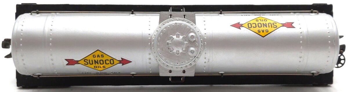 Lionel 2755 Vintage O Prewar Sunoco Metal Single Dome Tank Car