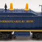 Lionel 624 Vintage O Chesapeake & Ohio NW-2 Powered Diesel Locomotive