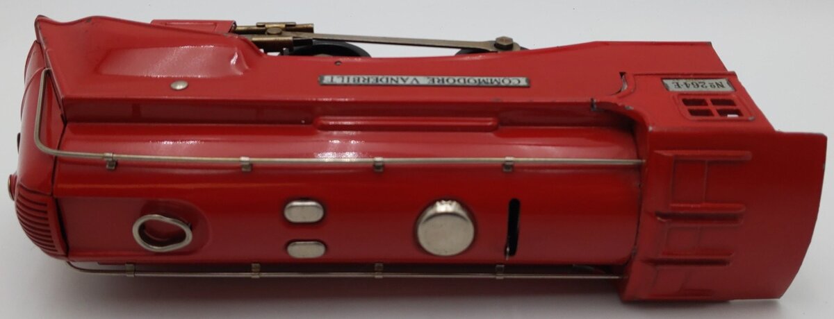 Lionel 264E Vintage O Red LL Commodore Vanderbilt Steam Locomotive VG