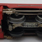 Lionel 264E Vintage O Red LL Commodore Vanderbilt Steam Locomotive VG