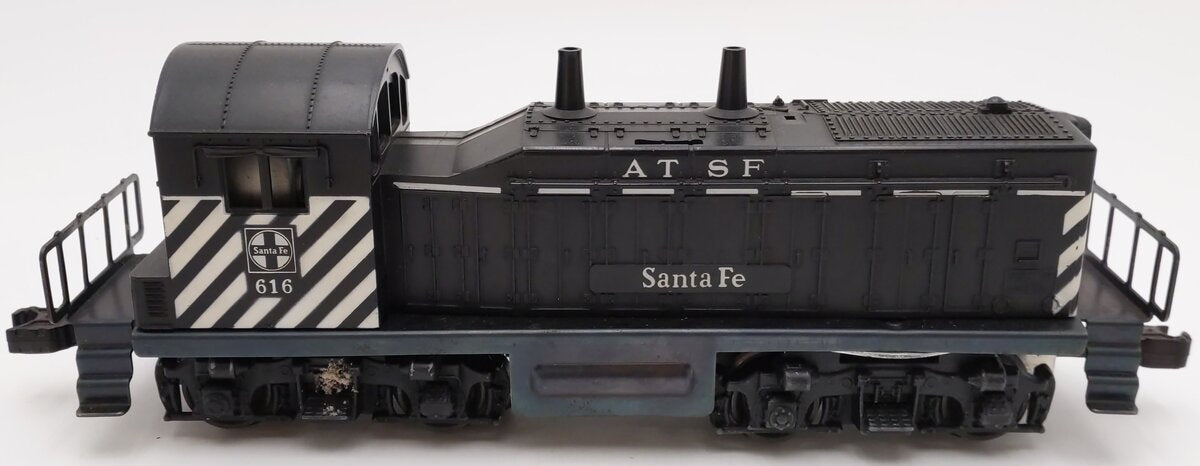 Lionel 616 Vintage O AT&SF NW-2 Powered Diesel Locomotive #616 VG