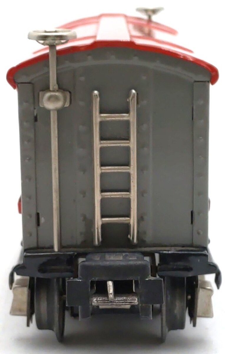 Lionel 2656 Vintage O Stock Car Light Gray & Light Red