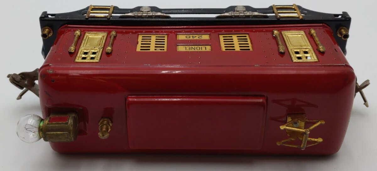 Lionel 248 Vintage O Prewar 0-4-0 Tinplate Powered Electric Locomotive VG