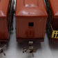 Lionel 529S Vintage O Prewar Terra Cotta Passenger Car Set: 529, 529, 530 (3)