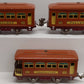 Lionel 529S Vintage O Prewar Terra Cotta Passenger Car Set: 529, 529, 530 (3)
