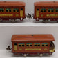 Lionel 529S Vintage O Prewar Terra Cotta Passenger Car Set: 529, 529, 530 (3)