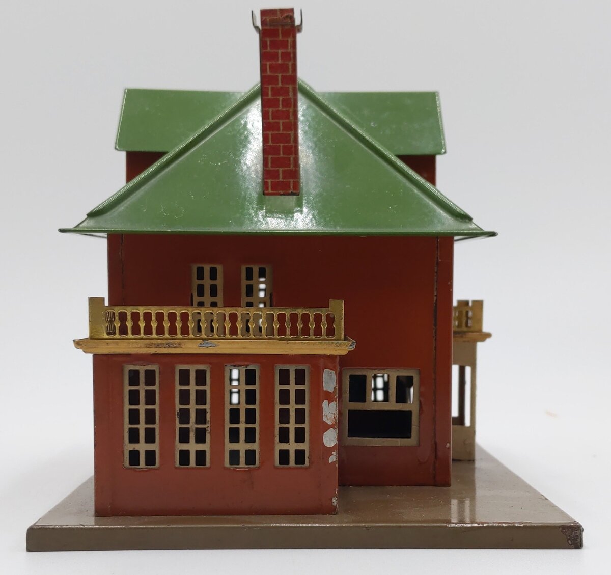 Lionel 191 O Prewar Custom Illuminated Tinplate Villa