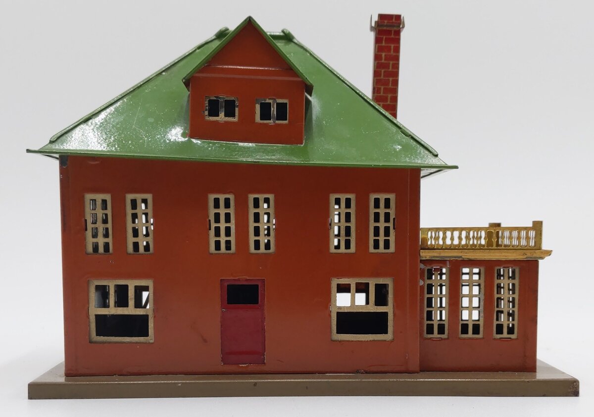 Lionel 191 O Prewar Custom Illuminated Tinplate Villa
