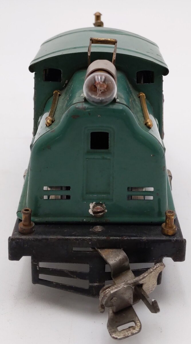 Lionel 252 Vintage O Prewar Peacock Tinplate Electric Locomotive VG