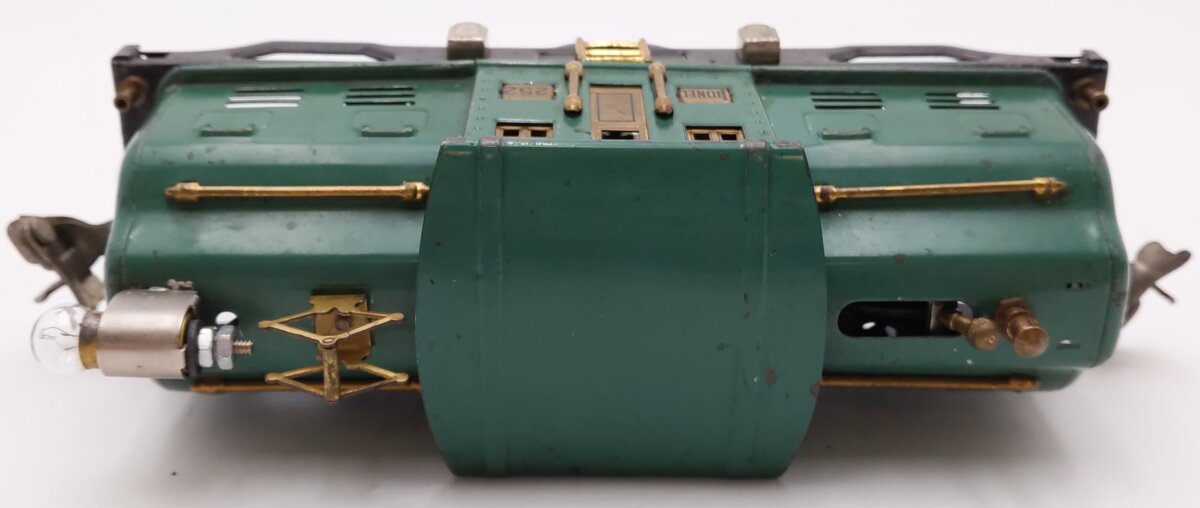 Lionel 252 Vintage O Prewar Peacock Tinplate Electric Locomotive VG