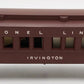Lionel 2625 Vintage O Lionel Lines Madison Heavyweight Irvington Passenger Car VG