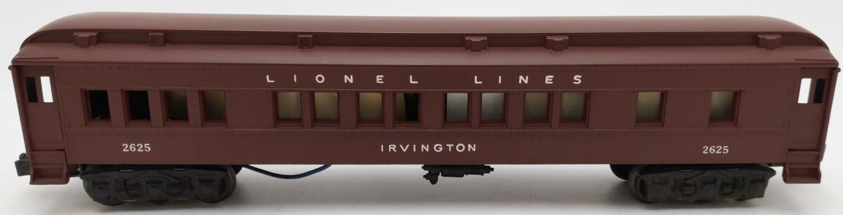 Lionel 2625 Vintage O Lionel Lines Madison Heavyweight Irvington Passenger Car VG