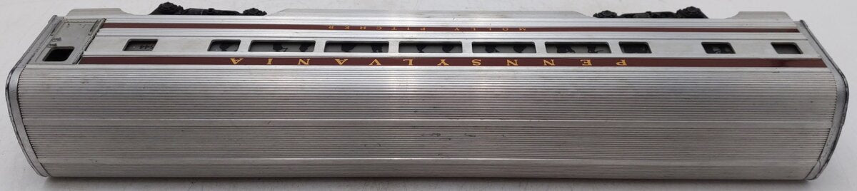 Lionel 2544 Vintage O Pennsylvania Molly Pitcher Aluminum Pullman Car VG