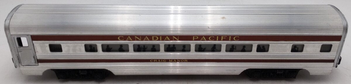 Lionel 2554 Vintage O Canadian Pacific Craig Manor Aluminum Pullman Car VG