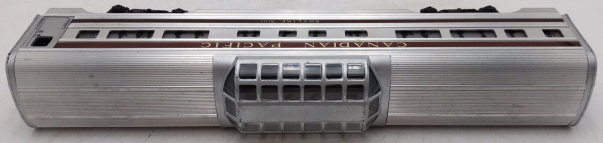 Lionel 2552 Vintage O Canadian Pacific Skyline 500 Aluminum Vista Dome Car VG