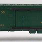Lionel 6572 Vintage O Railway Express Reefer Car - Dark Green VG
