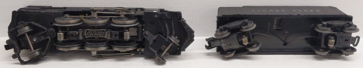 Lionel 2025 Vintage O 2-6-2 Diecast Steam Locomotive with 2466WX Tender VG