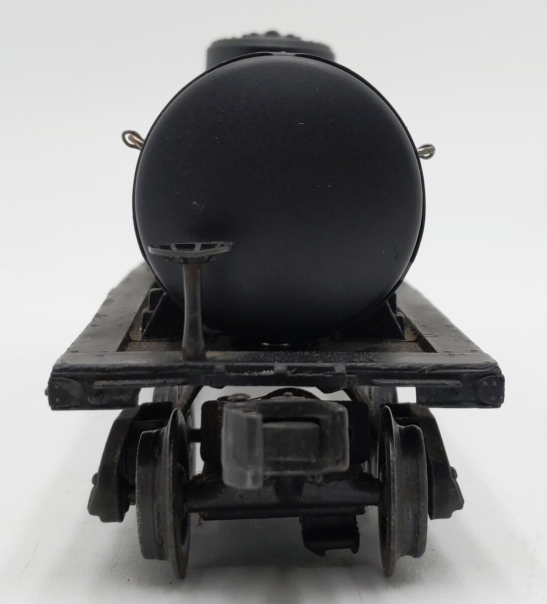 Lionel 2855 Vintage O Gauge Postwar Sunoco Black Semi-Scale Tank Car VG