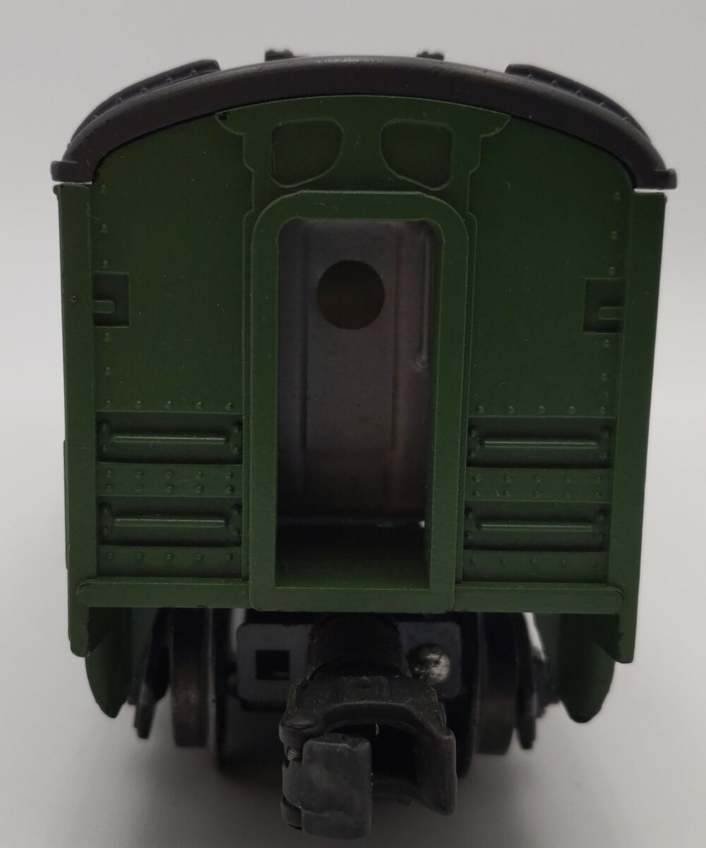 Lionel 2401 Vintage O Lionel Lines Green/Gray Hillside Observation Car VG